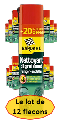  Bardahl NETTOYANT Frein Super DEGRAISSANT 600 ML Lot de 3